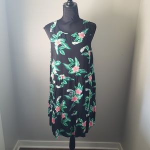Old Navy Floral Sleeveless Sundress Large